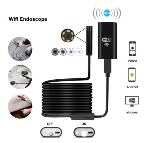 Wi-Fi Endoscope - Вай Фай видеоэндоскоп IOS/Android/Windows/MAC